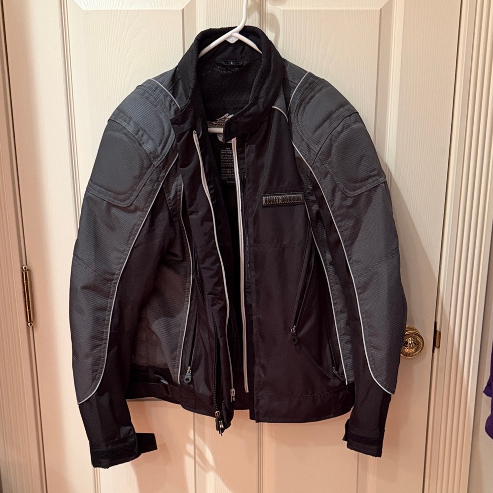 Harley-Davidson Black and Gray Performance Jacket